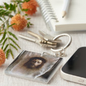 VERONICA'S VEIL, HET HOOGSTE GEZICHT VAN JESUS. SLEUTELHANGER (Voorkant Rechts)