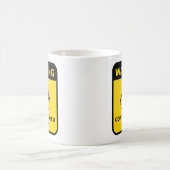 Verontreinigd gebied (biogevaar) koffiemok (Center)