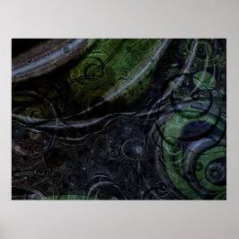 Verontreinigde wateren poster