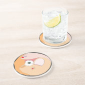 "Verontreiniging" Mandala Drink Onderzetter (Zijkant)