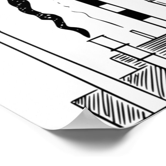 Verontreiniging Poster (Hoek)