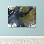 Verontreiniging van Frankrijk Canvas Afdruk (Insitu (Houten vloer))