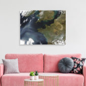 Verontreiniging van Frankrijk Canvas Afdruk (Insitu (Woonkamer))