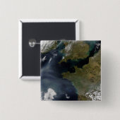 Verontreiniging van Frankrijk Vierkante Button 5,1 Cm (Voorkant /achterkant)