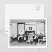 Verontreiniging van tuberculose, 1920 briefkaart (Voorkant / Achterkant)