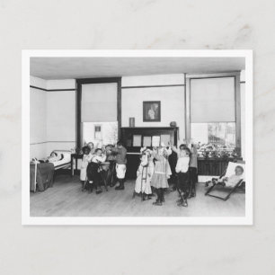 Verontreiniging van tuberculose, 1920 briefkaart