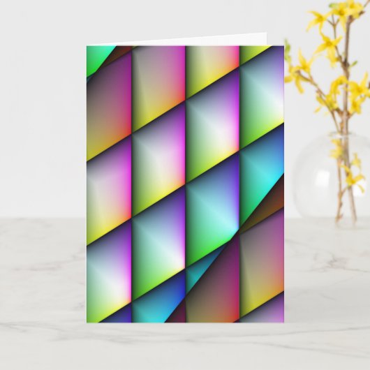 Verontreiniging verjaardag kaart (Gele Bloem)