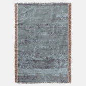  verontruste Abstract Antiek Blauwgroen blauw Deken (Voorkant Verticaal)