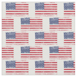 verontruste Amerika Vlag Patroon USA Banner Stof