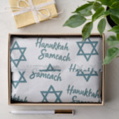  verontruste Chanoeka Sameach Tissuepapier (Geschenk)