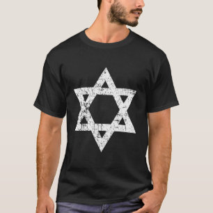 verontruste stijlster van David Jewish T-SH T-shirt