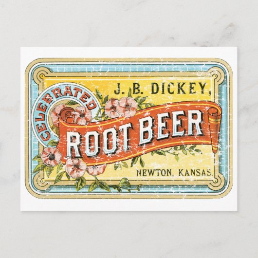 Verontruste Wortel bier-1899 van Dickey - Briefkaart (Voorkant)
