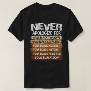 🖤 Verontschuldig je nooit voor je zwarte T-shirt