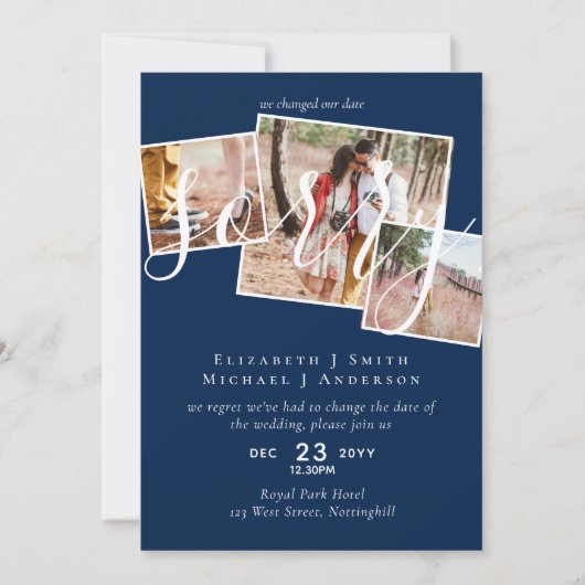 VERONTSCHULDIGD! Uitstel van het huwelijk Wijzigin (Voorkant)