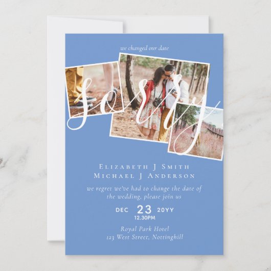 VERONTSCHULDIGD! Uitstel van het huwelijk Wijzigin (Voorkant)