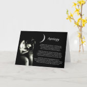 verontschuldiging kaart (Gele Bloem)