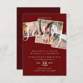 VERONTSCHULDIGING! Uitstel van het huwelijk Wijzig (Voorkant / Achterkant)