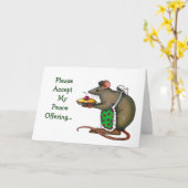 Verontschuldiging: Vrede die aanbieden: Mevr. Rat Kaart (Gele Bloem)