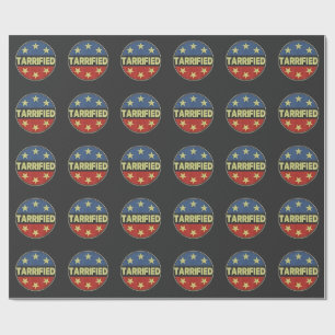 Verontwaardigde anti-Trump patriottische Amerikaan Cadeaupapier