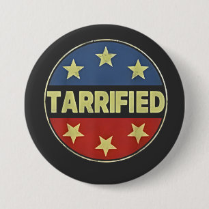 Verontwaardigde anti-Trump patriottische Amerikaan Ronde Button 7,6 Cm