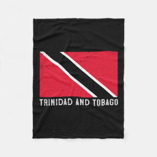Verontwaardigde Patriottische Trinidad en Tobygo V Fleece Deken