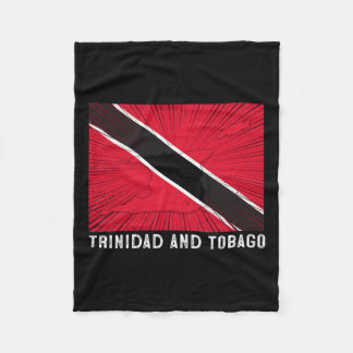 Verontwaardigde Patriottische Trinidad en Tobygo V Fleece Deken