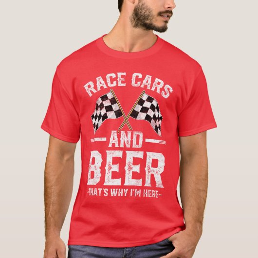Verontwaardigde race is bier dat is de reden waaro t-shirt (Voorkant)