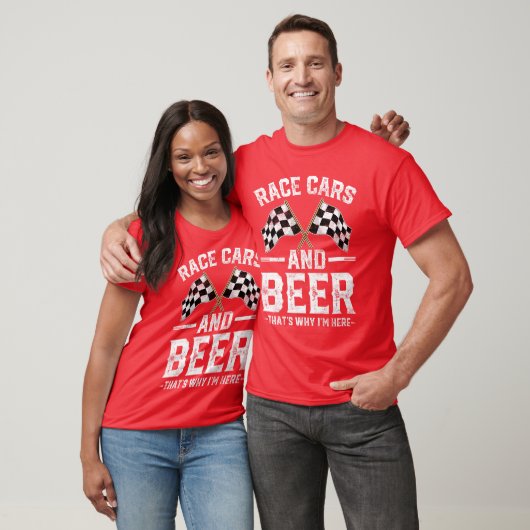 Verontwaardigde race is bier dat is de reden waaro t-shirt (Unisex)
