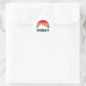 VERONTWAARDIGEN RONDE STICKER (Tas)