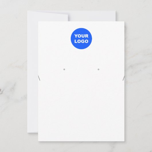 Veroorbaar Logo groot Ketting toevoegen Kaart (Voorkant)