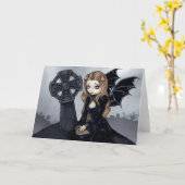 "Veroordeeld vanaf het begin" Wenskaart Kaart (Gele Bloem)