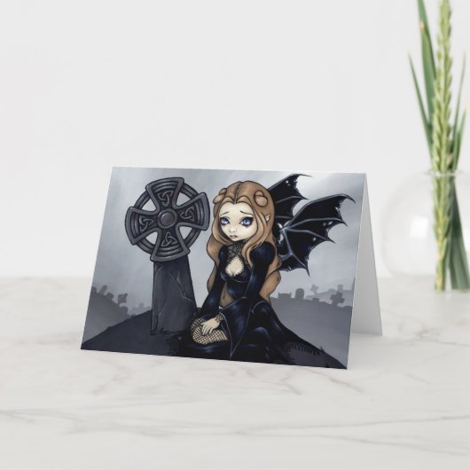 "Veroordeeld vanaf het begin" Wenskaart Kaart (Voorkant)