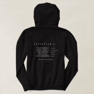 Veroordeelde band "De meest noordelijke moordenaar Hoodie