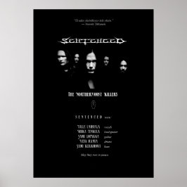 Veroordeelde band "De meest noordelijke moordenaar Poster
