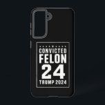 Veroordeelde misdadiger 4 juli Trump 2024 Samsung Galaxy Hoesje<br><div class="desc">Veroordeelde misdadiger 4 juli Trump 2024</div>