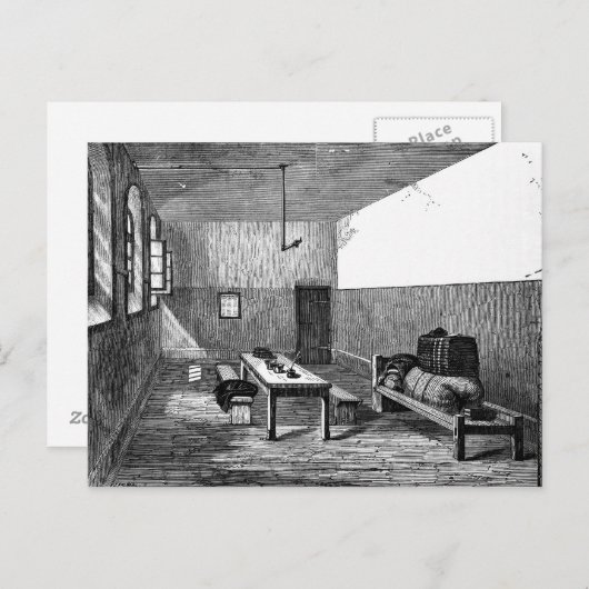 Veroordeelde mobiele Newgate Briefkaart (Voorkant / Achterkant)