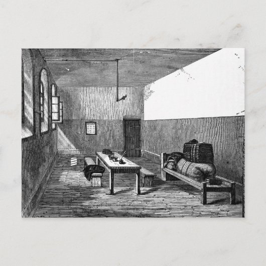 Veroordeelde mobiele Newgate Briefkaart (Voorkant)