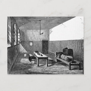 Veroordeelde mobiele Newgate Briefkaart