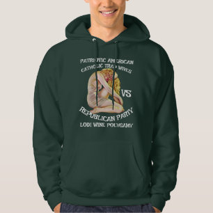 Veroordeelt evangelische christenen DHS CBP Jezus  Hoodie
