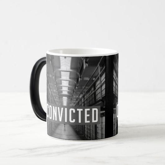 Veroordelde morphing-Mok Magische Mok (Voorkant links)