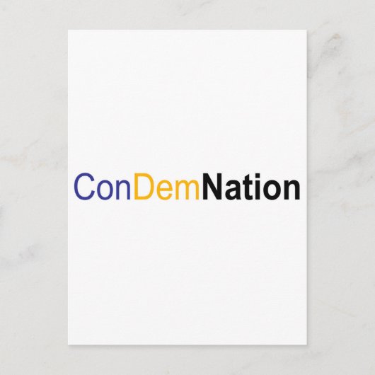 veroordeling briefkaart (Voorkant)