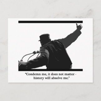 "Veroordeling mij" Briefkaart