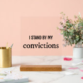 Veroordelingen Acryl Teken Acryl Bord (Huwelijk)