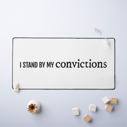 Veroordelingen Desk Mat (Kindertafel)