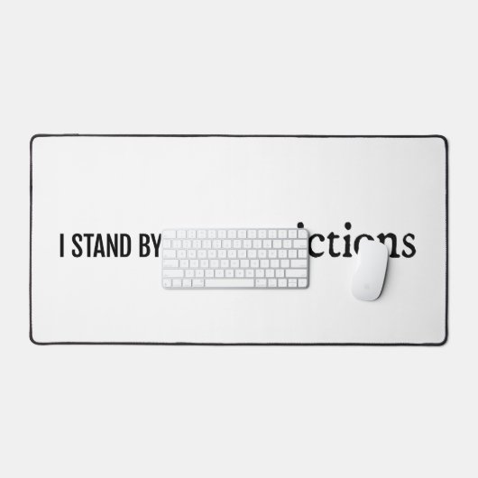 Veroordelingen Desk Mat (Keyboard & Muis)