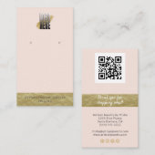 Veroorzaakt Vertoning Logo QR Code Sociale Media B Visitekaartje (Voorkant / Achterkant)