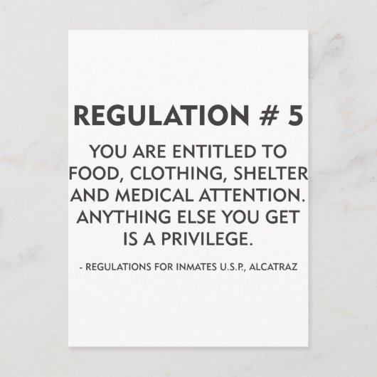 Verordening nr. 5 briefkaart (Voorkant)