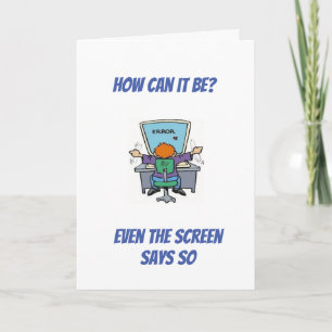 **VEROUDEERDE HUMOR/JE LIJKT GOED VOOR JE LEEFTIJD KAART