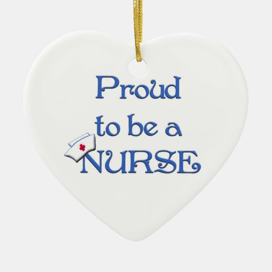 Verouden om een verpleegster-Verweerder Ornament t (Voorkant)