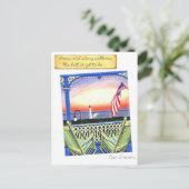 Verouder Samen Met Mij Ansichtkaart Briefkaart (Staand voorkant)